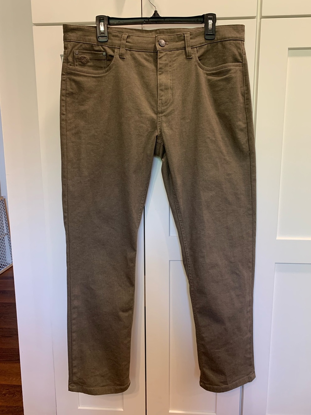 ENGLISH LAUNDRY 5-Pocket Heavyweight Mid-Rise The 365 Pant Men's 34X30 Brown - Picture 2 of 12